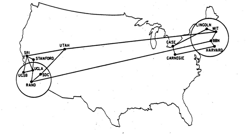 Illustration for article titled Cuando todos los servidores de Internet cabían perfectamente en un único mapa